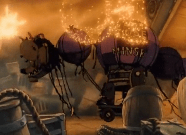 AT giant mouse of Minsk